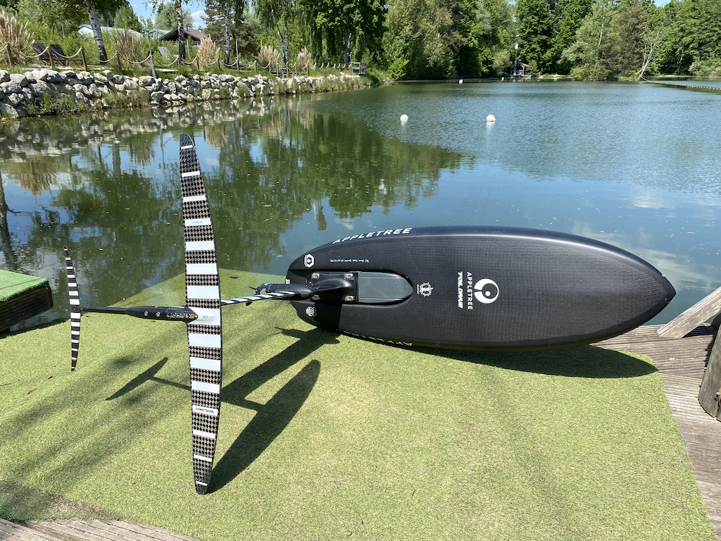 FoilDrive montiert